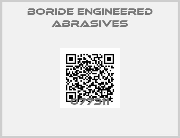 Boride Engineered Abrasives-077311