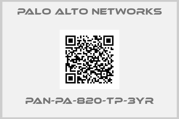 Palo Alto Networks-PAN-PA-820-TP-3YR