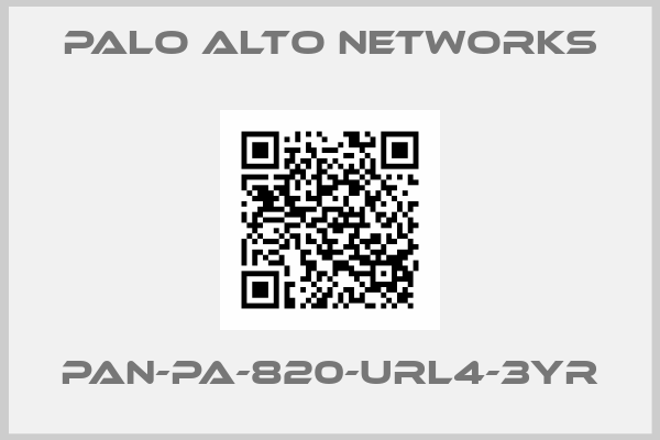Palo Alto Networks-PAN-PA-820-URL4-3YR