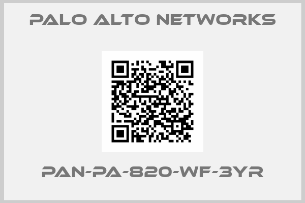 Palo Alto Networks-PAN-PA-820-WF-3YR