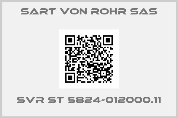 Sart Von Rohr SAS-SVR ST 5824-012000.11