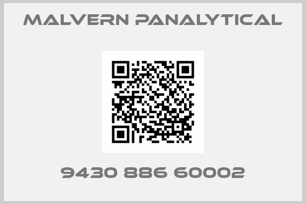 Malvern Panalytical-9430 886 60002