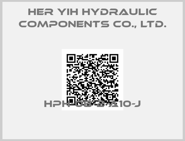 HER YIH HYDRAULIC COMPONENTS CO., LTD.-HPH-08-2-A10-J