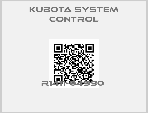 Kubota System Control-R1411-64930 