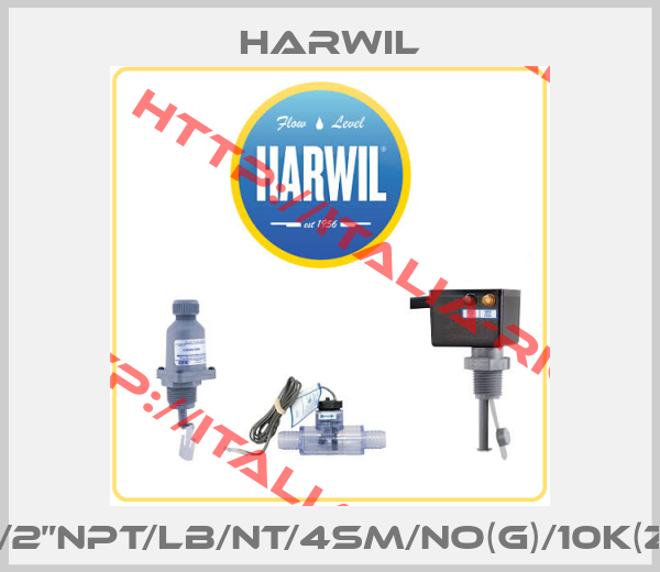 Harwil-Q-12NT-C2/1/2”NPT/LB/NT/4SM/NO(G)/10K(Z)/2FT(22-2)