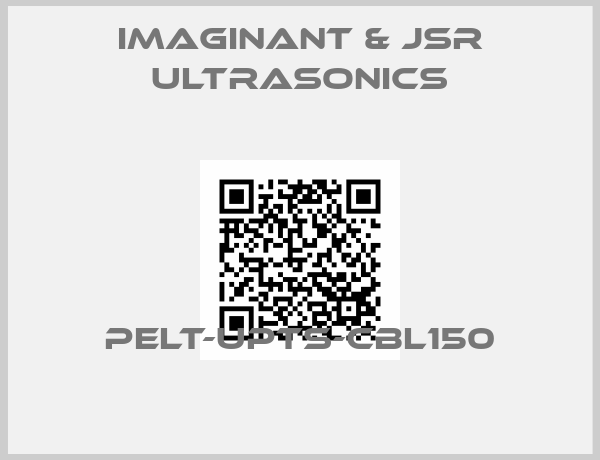 IMAGINANT & JSR ULTRASONICS-PELT-uPts-CBL150