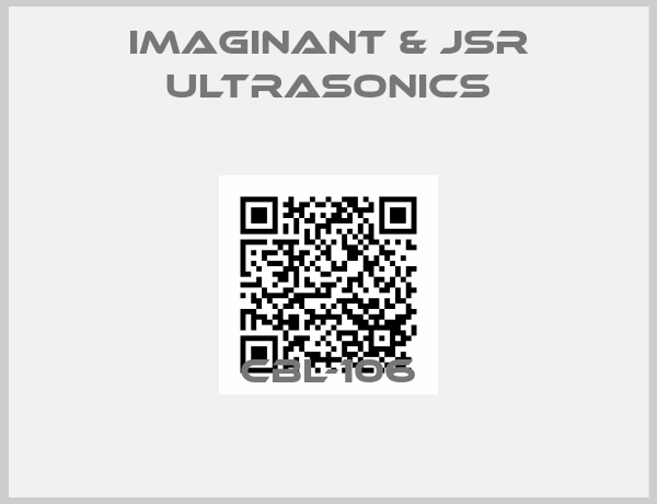 IMAGINANT & JSR ULTRASONICS-CBL-106