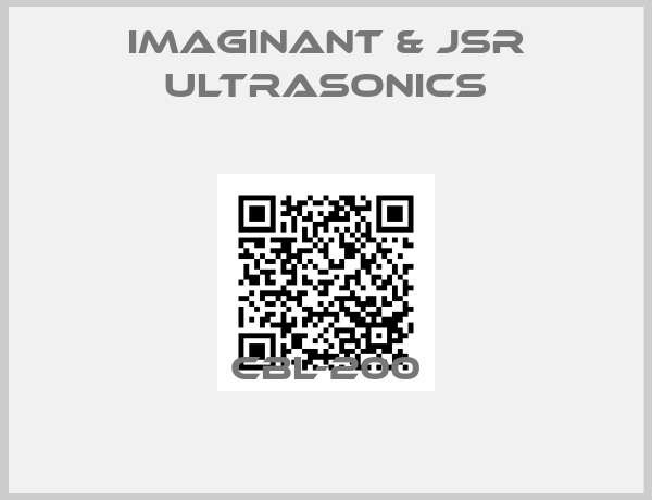 IMAGINANT & JSR ULTRASONICS-CBL-200