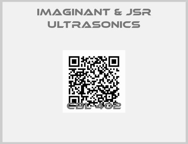 IMAGINANT & JSR ULTRASONICS-CBL-402