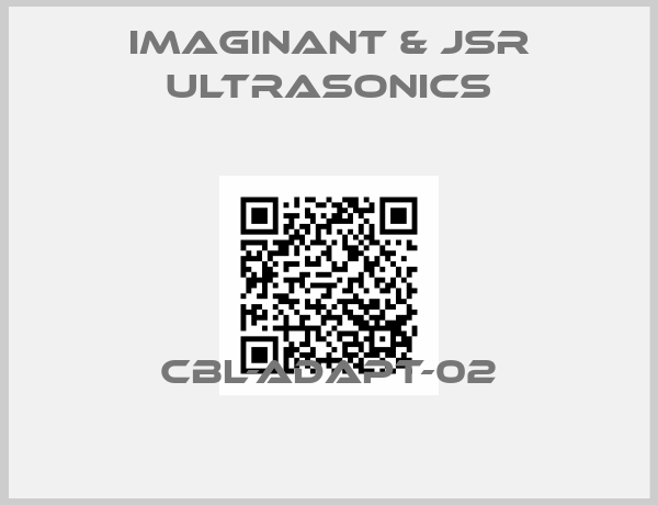 IMAGINANT & JSR ULTRASONICS-CBL-ADAPT-02