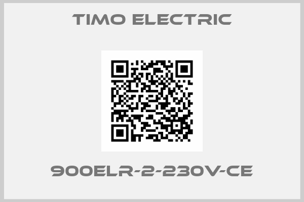 Timo Electric-900ELR-2-230V-CE