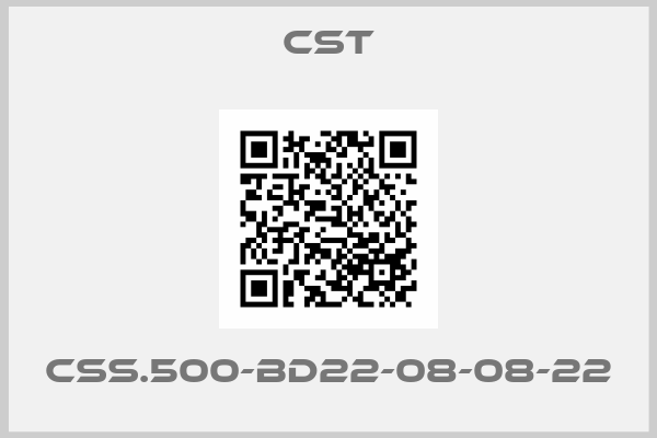 CST-CSS.500-BD22-08-08-22