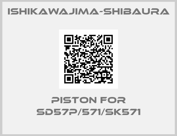 Ishikawajima-shibaura-Piston for SD57P/571/SK571