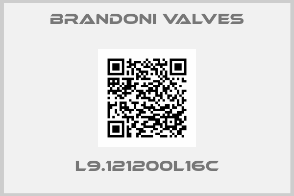 Brandoni valves-L9.121200L16C
