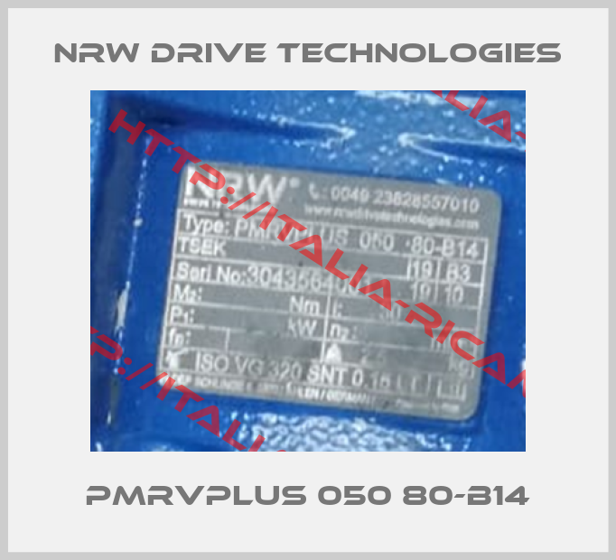 NRW Drive Technologies-PMRVPLUS 050 80-B14