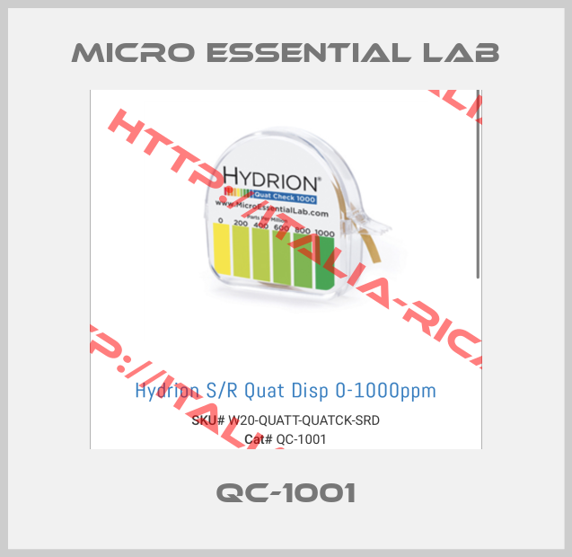 Micro Essential Lab-QC-1001