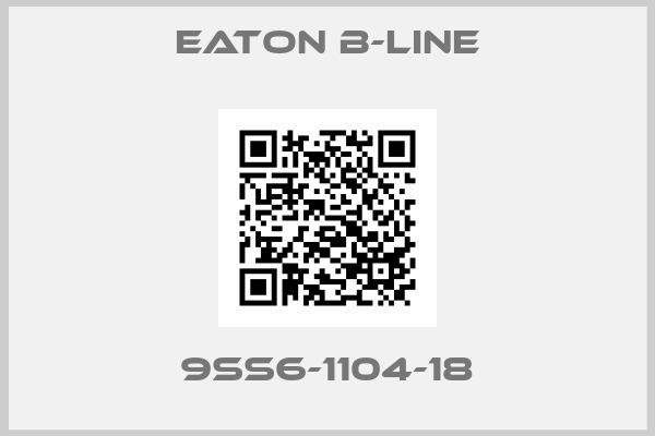 Eaton B-Line-9SS6-1104-18