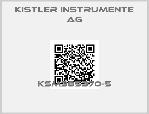 Kistler Instrumente AG-KSM385370-5