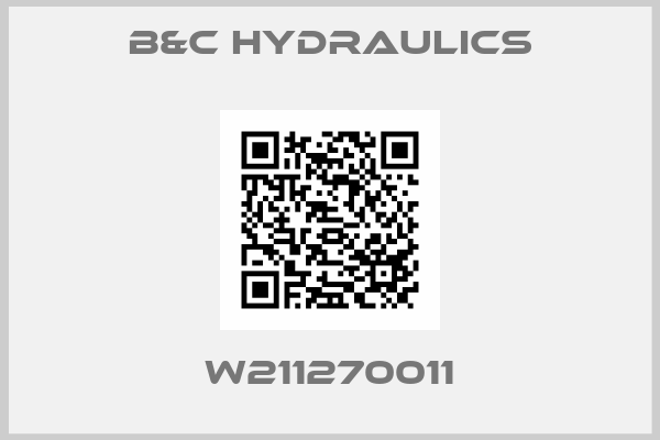 B&C Hydraulics-W211270011