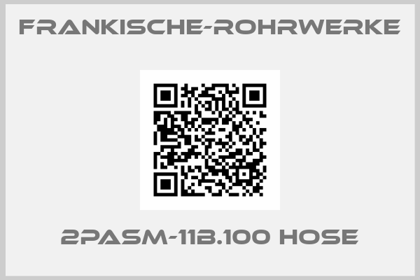 frankische-rohrwerke-2PASM-11B.100 Hose