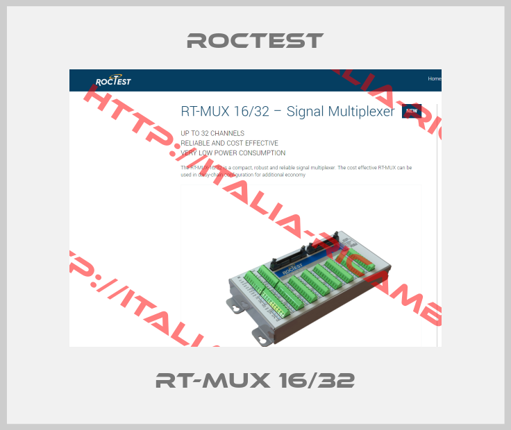 Roctest-RT-MUX 16/32