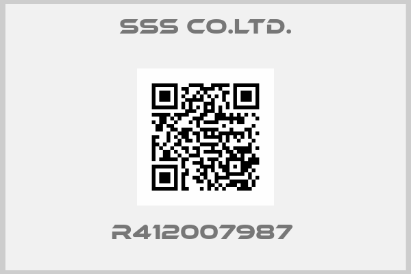 SSS Co.Ltd.-R412007987 