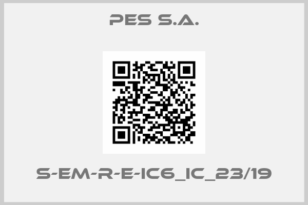 PES S.A.-S-EM-R-E-IC6_IC_23/19