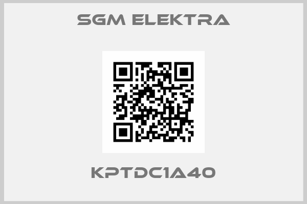 Sgm Elektra-KPTDC1A40