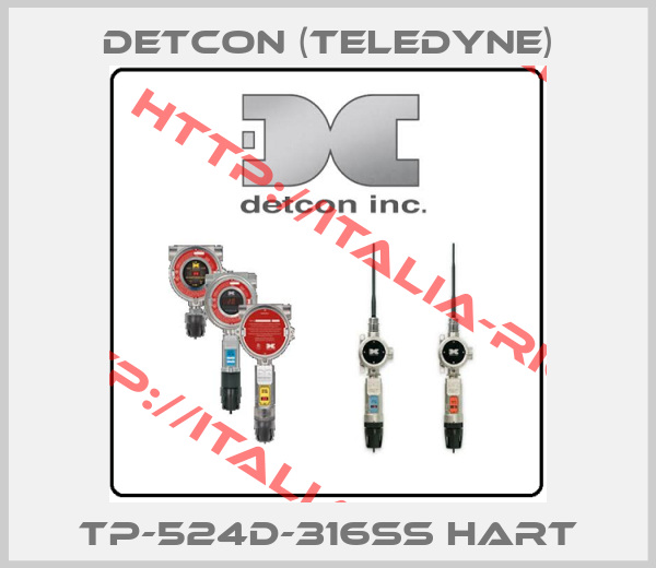 Detcon (Teledyne)-TP-524D-316SS HART