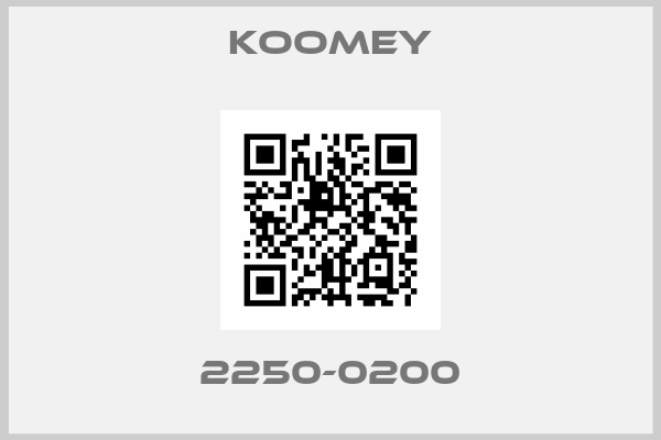KOOMEY-2250-0200