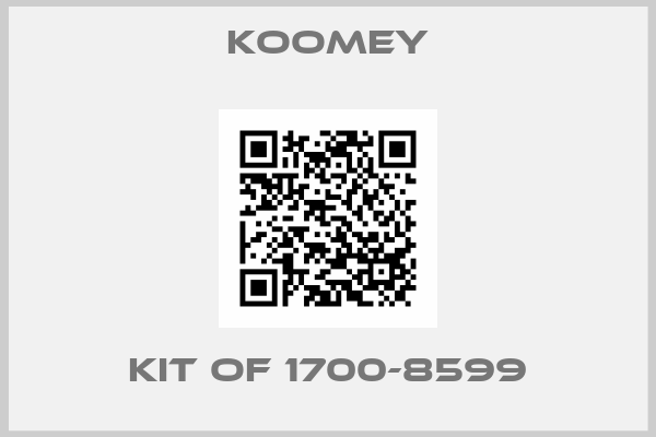 KOOMEY-KIT OF 1700-8599