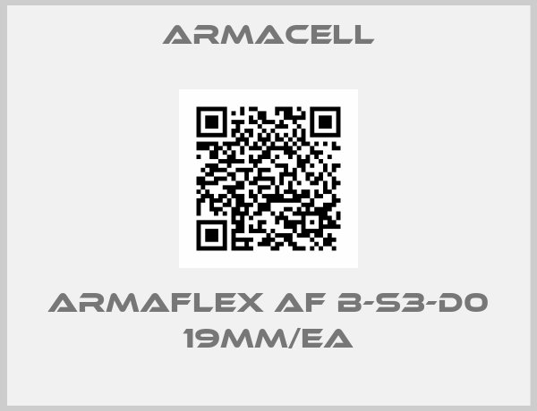 Armacell-ARMAFLEX AF B-S3-D0 19MM/EA