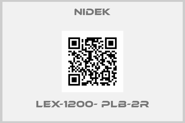 Nidek-LEX-1200- PLB-2R