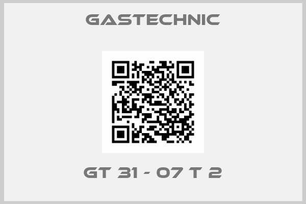 Gastechnic-GT 31 - 07 T 2