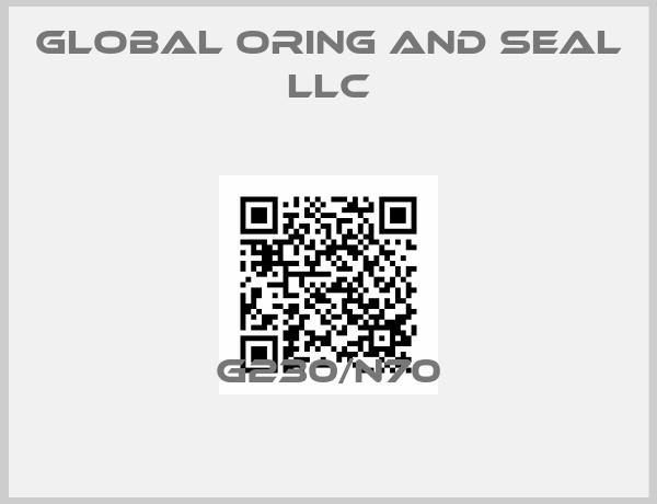 Global Oring And Seal Llc-G230/N70