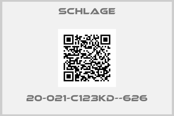 Schlage-20-021-C123KD--626