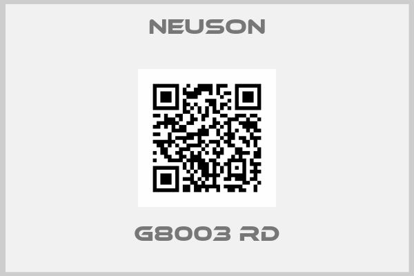 Neuson-G8003 RD