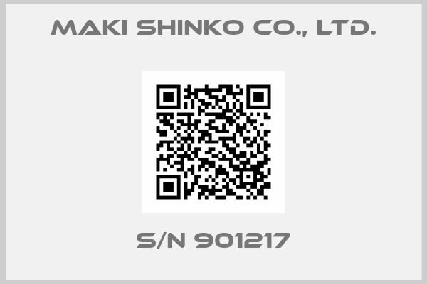 Maki Shinko Co., Ltd.-S/N 901217