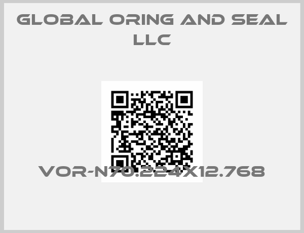 Global Oring And Seal Llc-VOR-N70.224X12.768