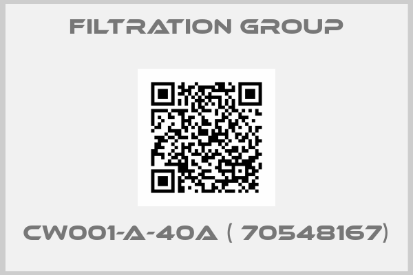Filtration Group-CW001-A-40A ( 70548167)