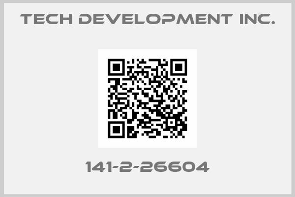 Tech Development Inc.-141-2-26604