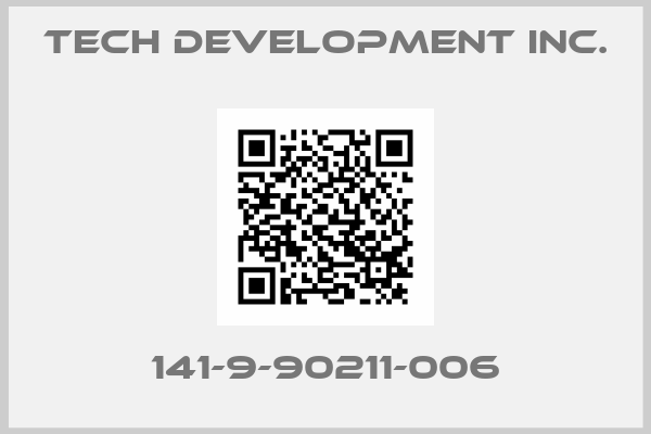Tech Development Inc.-141-9-90211-006