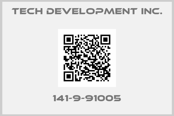 Tech Development Inc.-141-9-91005