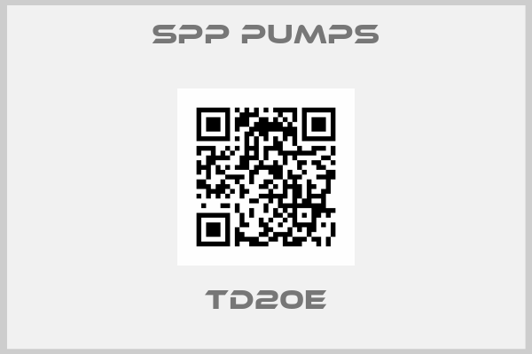 SPP Pumps-TD20E