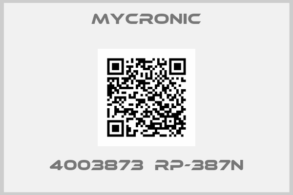 Mycronic-4003873  RP-387N
