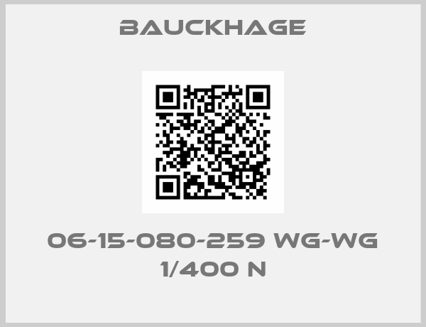 Bauckhage-06-15-080-259 WG-WG 1/400 N