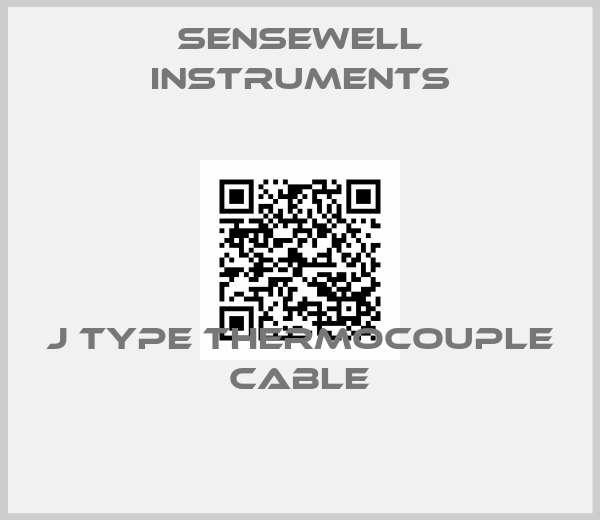 Sensewell Instruments-J TYPE THERMOCOUPLE CABLE