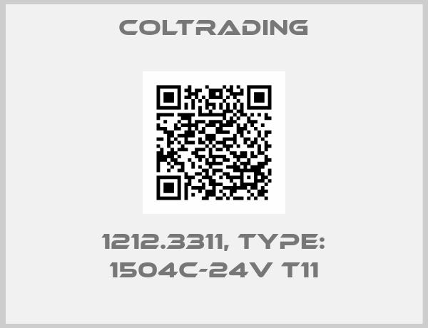 Coltrading-1212.3311, Type: 1504C-24V T11