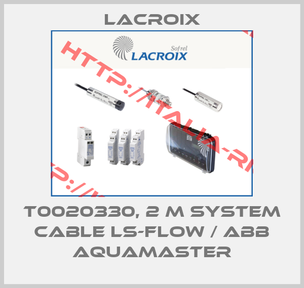 Lacroix-T0020330, 2 m system cable LS-Flow / ABB AquaMaster