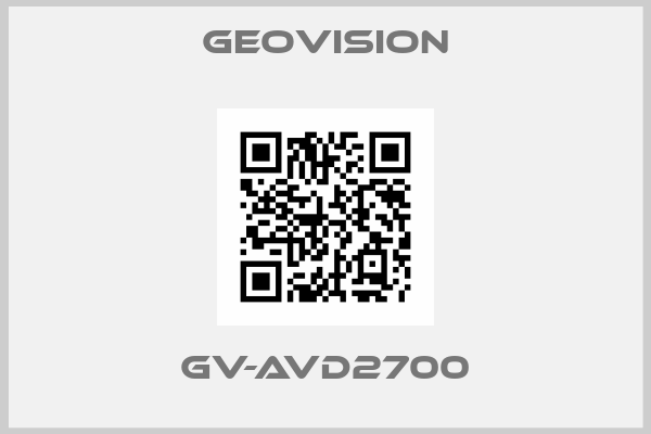 GeoVision-GV-AVD2700
